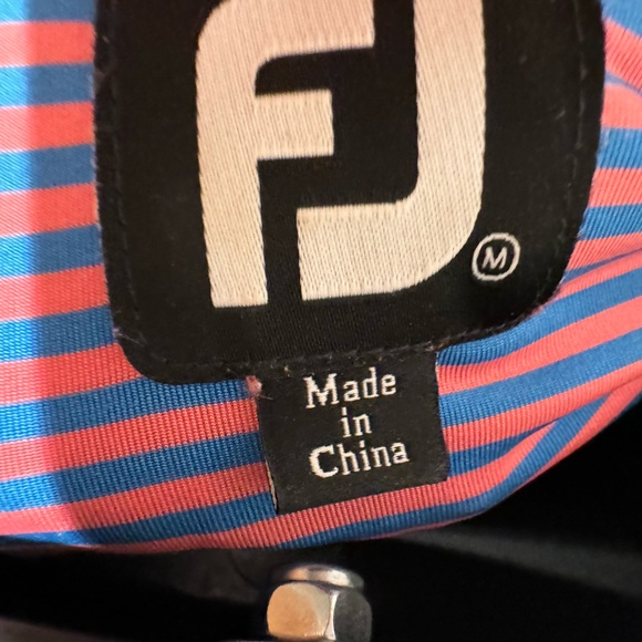 Foot Joy FJ Golf Polo Size Medium - Picture 7 of 7